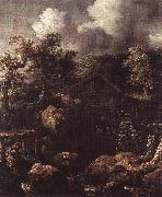 EVERDINGEN, Allaert van Forest Scene with Water-Mill  df Spain oil painting reproduction